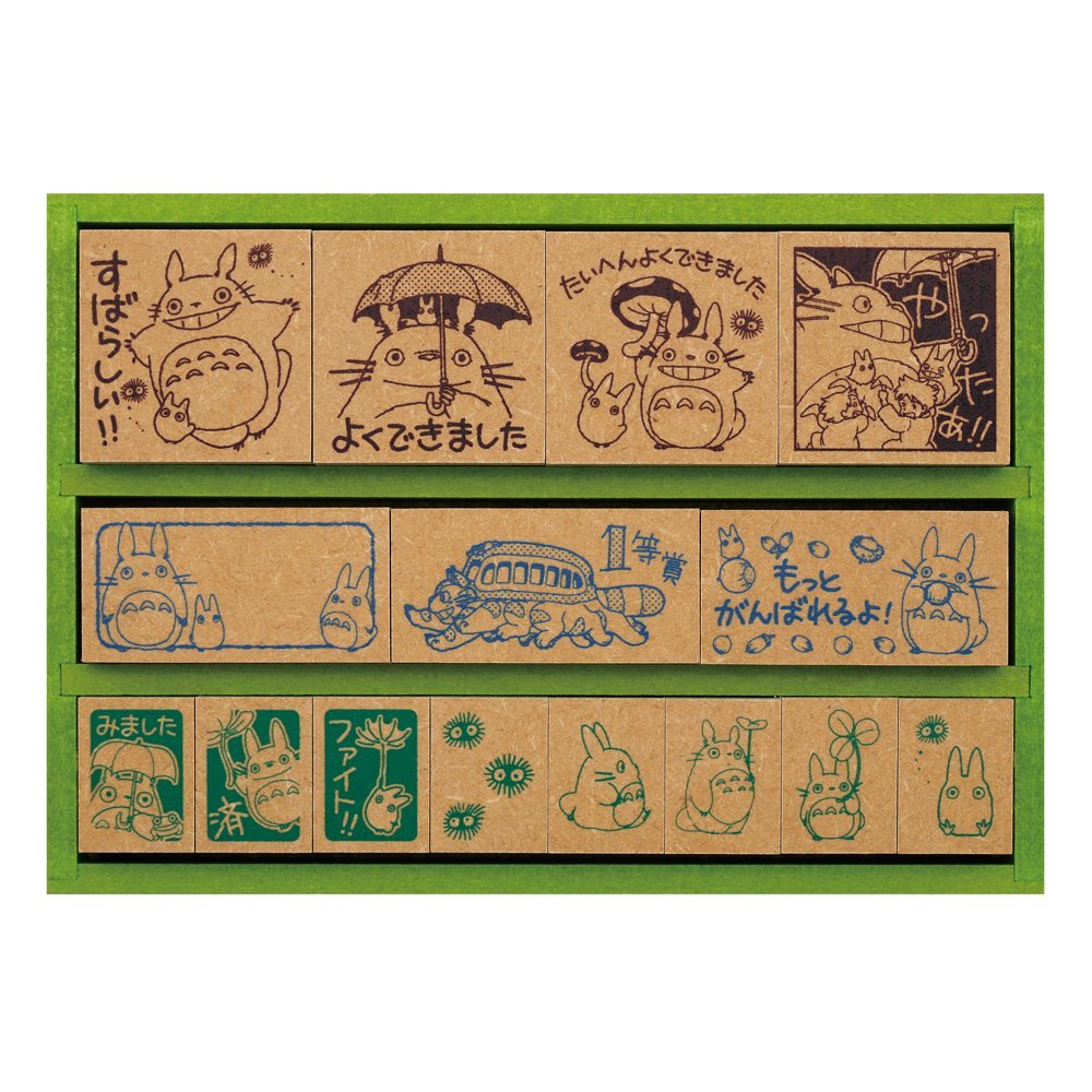Ai Inc. Stamp Studio Rubber Stamp Set - Alphabet Animal Kaomoji - tokopie